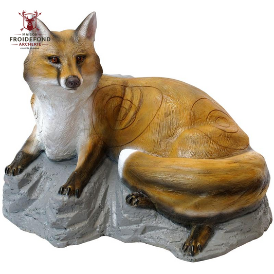 Renard couché Cible 3D - SRT