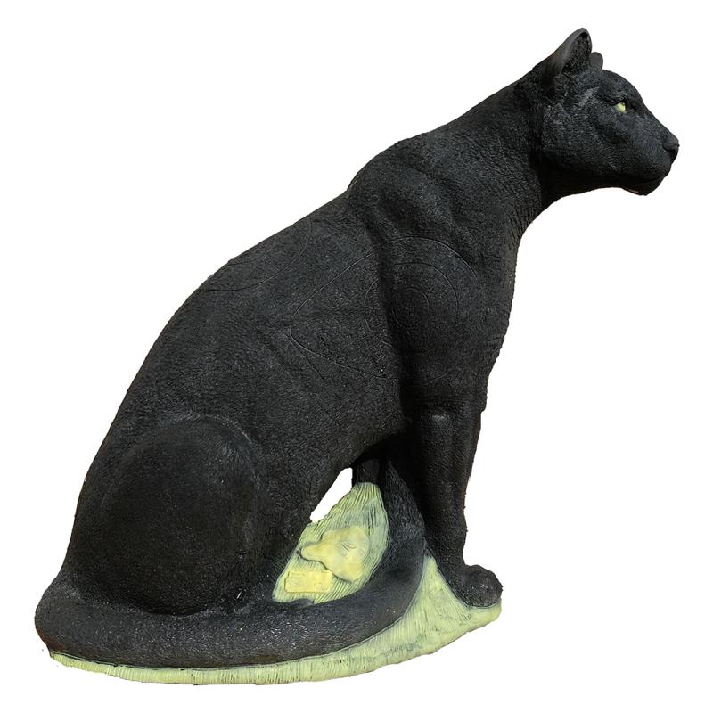 Panthère assise Cible 3D - SRT