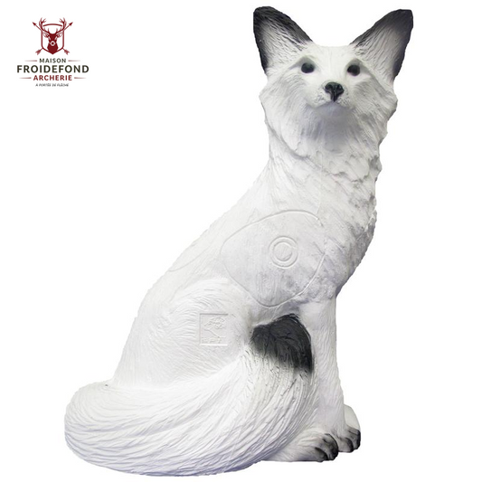 Renard polaire blanc Cible 3D - SRT