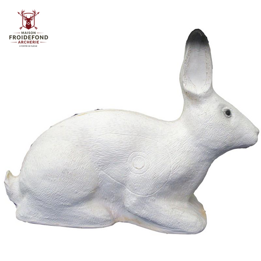 Lapin polaire blanc Cible 3D - SRT