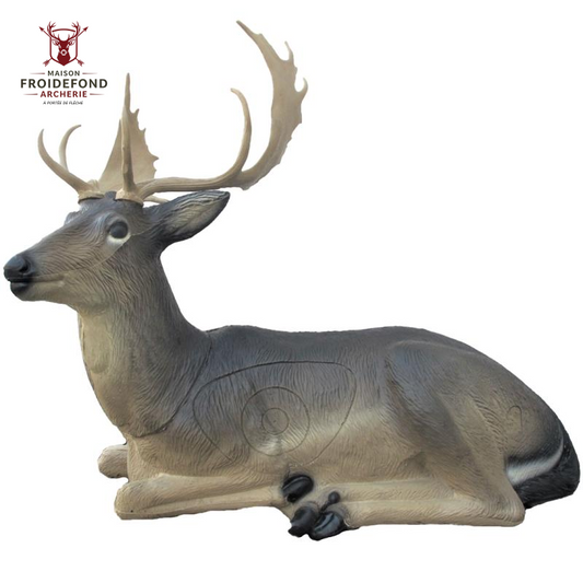 Daim Melas couché Cible 3D - SRT
