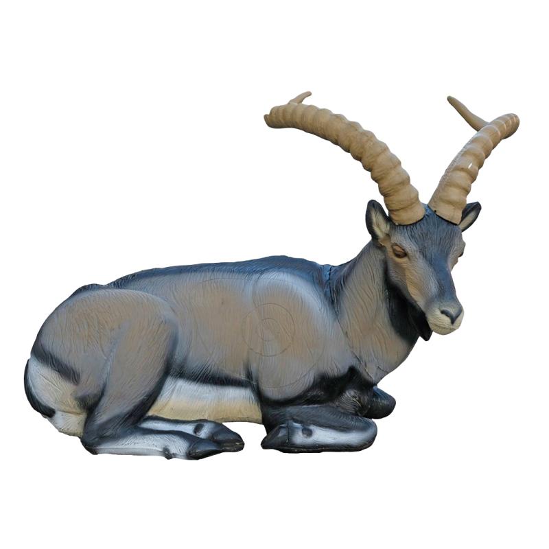 Bouquetin ibérique couché Cible 3D Ibex - SRT