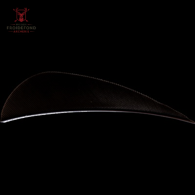Plume Naturelle Parabolique Uni 2.5"