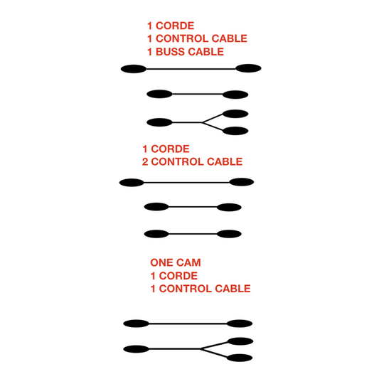 Cordage Arc à poulie - MFA