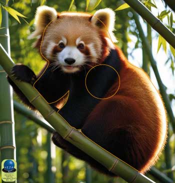 PA 91 Panda roux