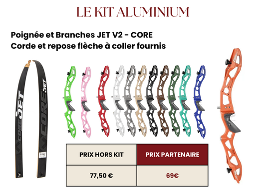 Kit arc initiation aluminium