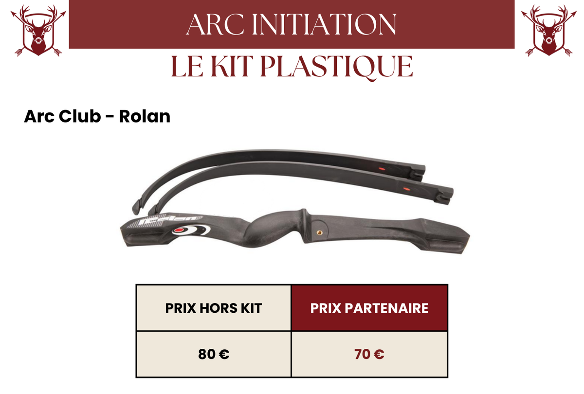 Kit arc initiation plastique
