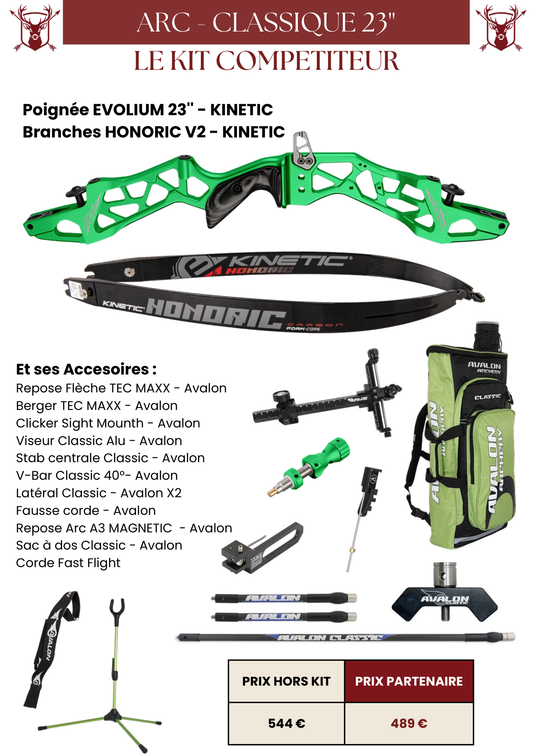 Kit Classique 23'' Compétiteur - MFA