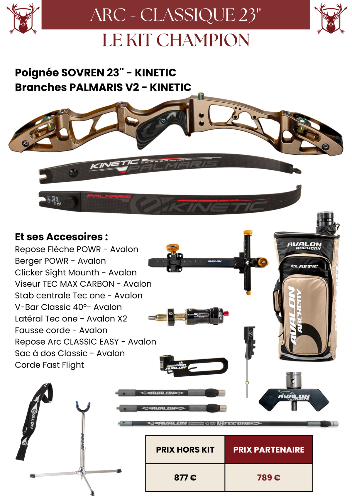 Kit Classique 23'' Champion - MFA