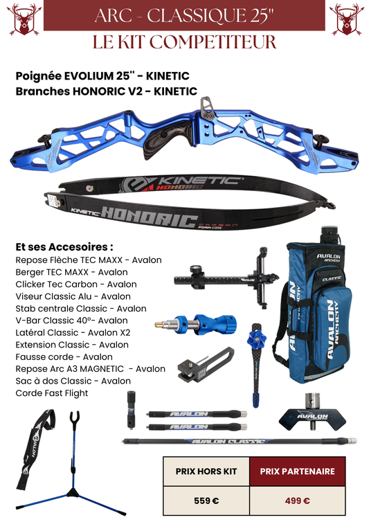 Kit Classique 25'' Compétiteur - MFA