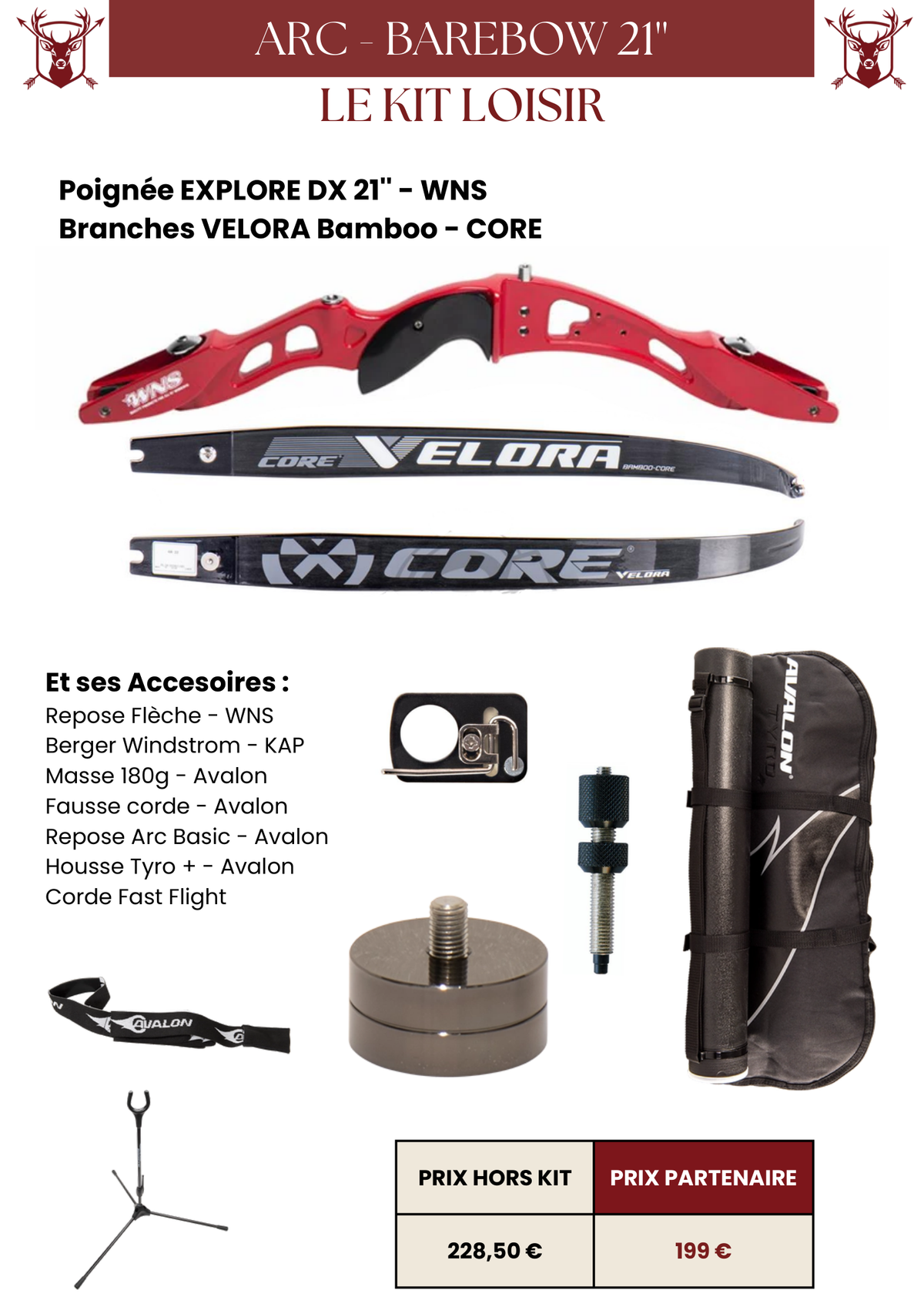 Kit Arc Nu 21'' Loisir - MFA