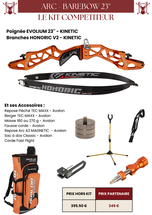 Kit Arc Nu 23'' Compétiteur - MFA