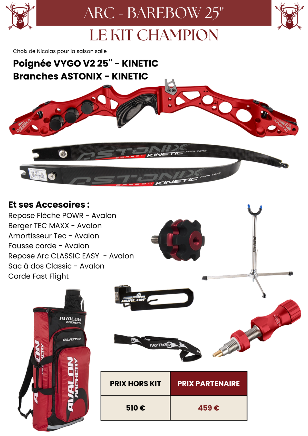 Kit Arc Nu 25'' Champion - MFA