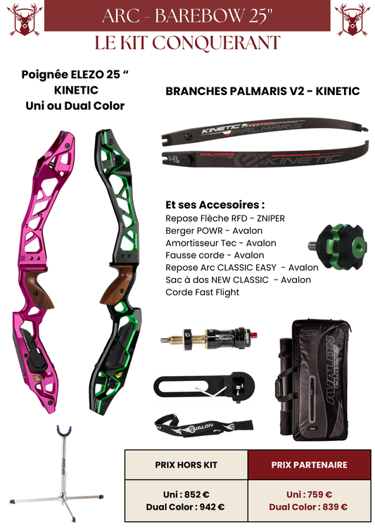 Kit Arc Nu 25'' Conquérant - MFA