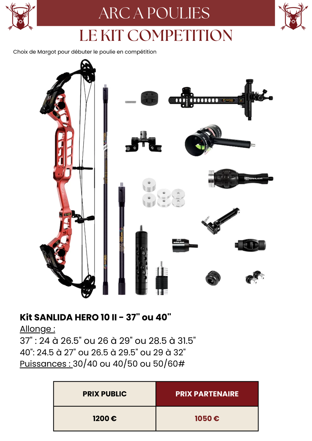 Kit Poulies Compétition - MFA