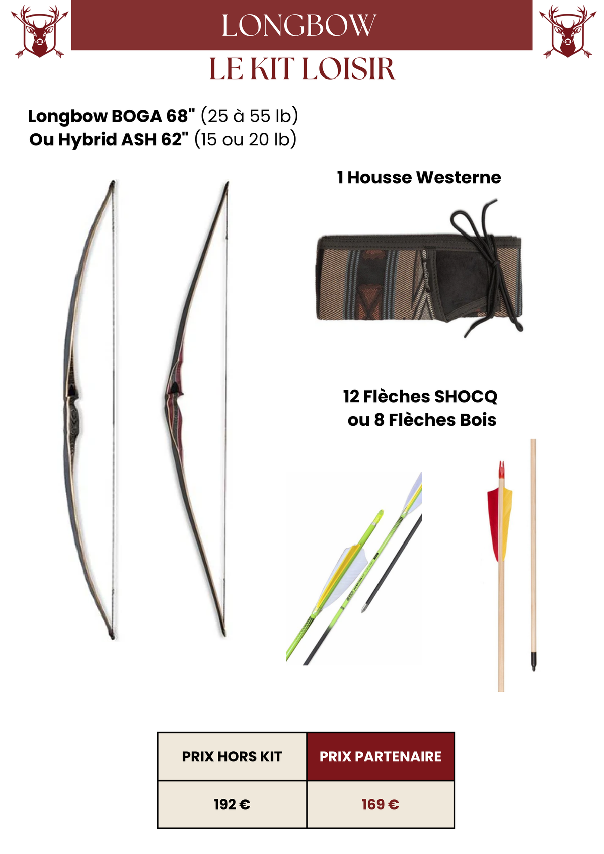Kit Longbow Loisir - MFA