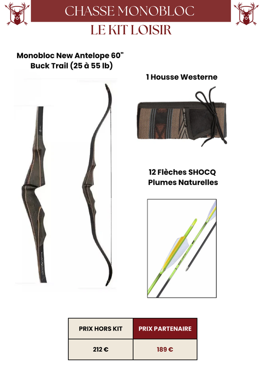 Kit Chasse Monobloc Loisir - MFA