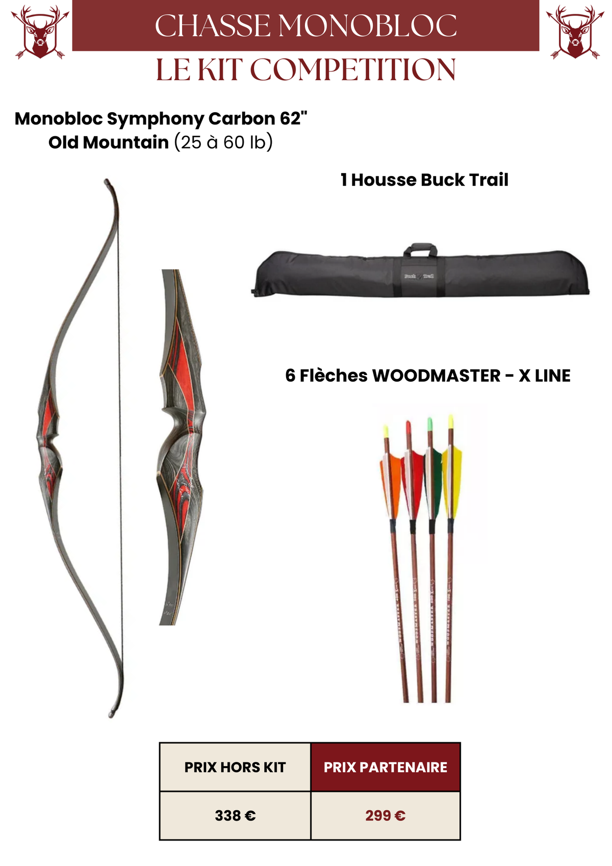 Kit Chasse Monobloc Compétition - MFA