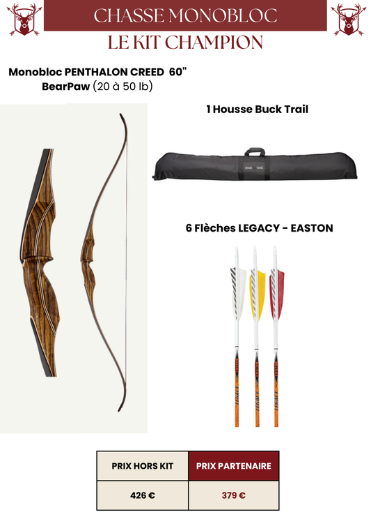 Kit Chasse Monobloc Champion - MFA