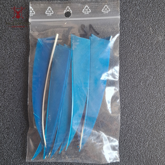 Plumes Shield unies 4" d'occasion par 12